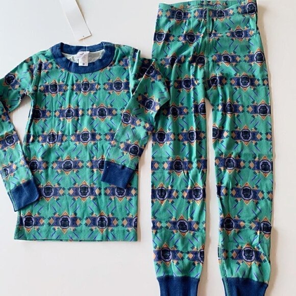 Hanna Andersson Marvel Black Panther Long John Pajama Set 5T 6-7 Years 8 years - Picture 8 of 8